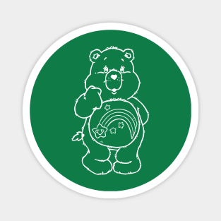 care bear's round belly Magnet